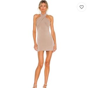 Lovers & Friends Mini Dress Taupe